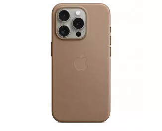 Чехол для Apple iPhone 15 Pro  Apple FineWoven Case with MagSafe Taupe (MT4J3)
