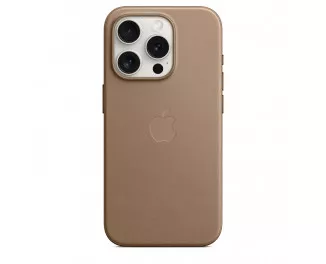 Чехол для Apple iPhone 15 Pro  Apple FineWoven Case with MagSafe Taupe (MT4J3)