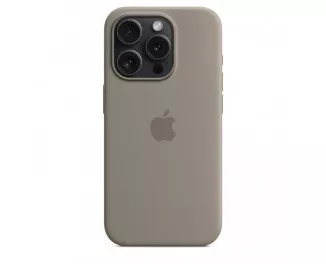 Чехол для Apple iPhone 15 Pro  Apple Silicone Case with MagSafe Clay (MT1E3)