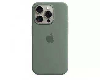Чехол для Apple iPhone 15 Pro  Apple Silicone Case with MagSafe Cypress (MT1J3)