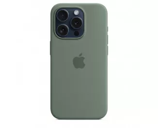 Чехол для Apple iPhone 15 Pro  Apple Silicone Case with MagSafe Cypress (MT1J3)