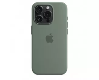 Чехол для Apple iPhone 15 Pro  Apple Silicone Case with MagSafe Cypress (MT1J3)
