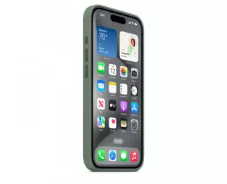 Чехол для Apple iPhone 15 Pro  Apple Silicone Case with MagSafe Cypress (MT1J3)