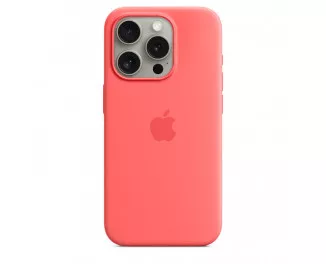 Чехол для Apple iPhone 15 Pro  Apple Silicone Case with MagSafe Guava (MT1G3)
