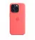 Чохол для Apple iPhone 15 Pro  Apple Silicone Case with MagSafe Guava (MT1G3)