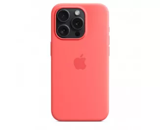 Чохол для Apple iPhone 15 Pro  Apple Silicone Case with MagSafe Guava (MT1G3)