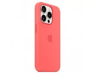 Чохол для Apple iPhone 15 Pro  Apple Silicone Case with MagSafe Guava (MT1G3)