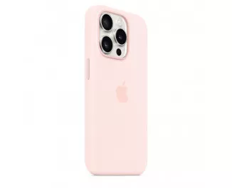 Чехол для Apple iPhone 15 Pro  Apple Silicone Case with MagSafe Light Pink (MT1F3)