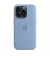 Чехол для Apple iPhone 15 Pro  Apple Silicone Case with MagSafe Winter Blue (MT1L3)