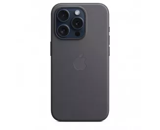 Чехол для Apple iPhone 15 Pro Max  Apple FineWoven Case with MagSafe Black (MT4V3)