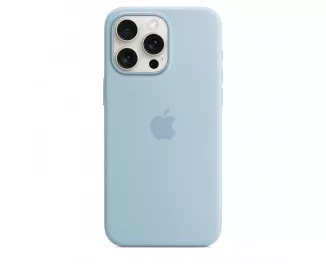 Чехол для Apple iPhone 15 Pro Max  Apple Silicone Case with MagSafe Light Blue (MWNR3ZM/A)
