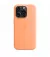 Чехол для Apple iPhone 15 Pro Max  Apple Silicone Case with MagSafe Orange Sorbet (MT1W3)