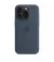 Чехол для Apple iPhone 15 Pro Max  Apple Silicone Case with MagSafe Storm Blue (MT1P3)