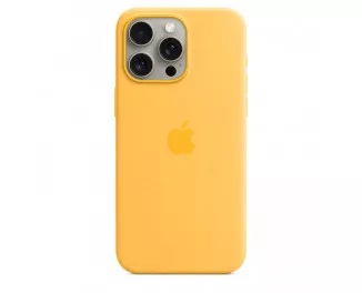 Чехол для Apple iPhone 15 Pro Max  Apple Silicone Case with MagSafe Sunshine (MWNP3ZM/A)