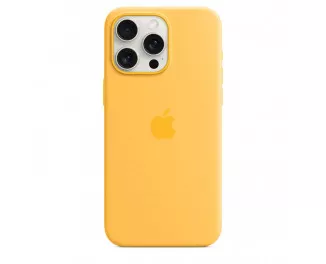 Чехол для Apple iPhone 15 Pro Max  Apple Silicone Case with MagSafe Sunshine (MWNP3ZM/A)