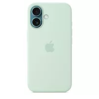 Чехол для Apple iPhone 16  Apple Silicone Case with MagSafe Aquamarine (MDGP4)