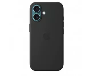 Чехол для Apple iPhone 16  Apple Silicone Case with MagSafe Black (MYY13)