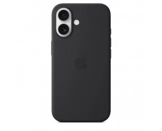 Чехол для Apple iPhone 16  Apple Silicone Case with MagSafe Black (MYY13)