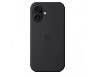 Чехол для Apple iPhone 16  Apple Silicone Case with MagSafe Black (MYY13)