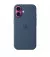 Чехол для Apple iPhone 16  Apple Silicone Case with MagSafe Denim (MYY23)
