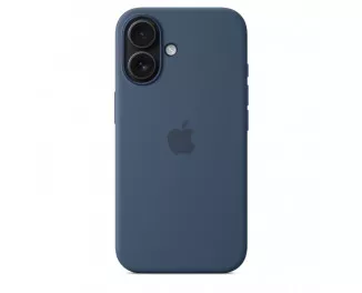 Чехол для Apple iPhone 16  Apple Silicone Case with MagSafe Denim (MYY23)
