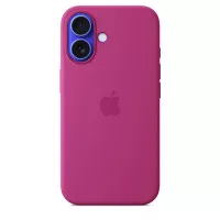 Чохол для Apple iPhone 16  Apple Silicone Case with MagSafe Fuchsia (MYY53)
