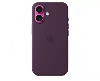 Чехол для Apple iPhone 16  Apple Silicone Case with MagSafe Plum (MYY43)