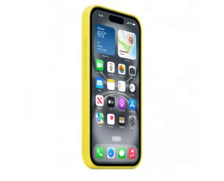 Чехол для Apple iPhone 16  Apple Silicone Case with MagSafe Star Fruit (MYY73)