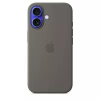 Чохол для Apple iPhone 16  Apple Silicone Case with MagSafe Stone Gray (MYY33)