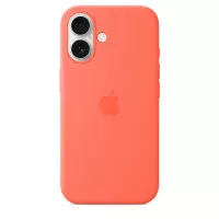 Чехол для Apple iPhone 16  Apple Silicone Case with MagSafe Tangerine (MDGN4)