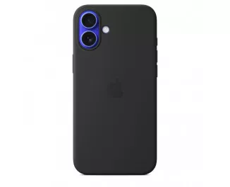Чехол для Apple iPhone 16 Plus  Apple Silicone Case with MagSafe Black (MYY93)