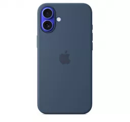Чехол для Apple iPhone 16 Plus  Apple Silicone Case with MagSafe Denim (MYYA3)