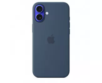 Чехол для Apple iPhone 16 Plus  Apple Silicone Case with MagSafe Denim (MYYA3)