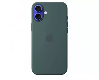 Чехол для Apple iPhone 16 Plus  Apple Silicone Case with MagSafe Lake Green (MYYH3)