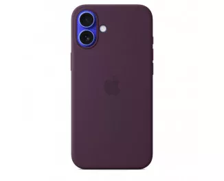 Чехол для Apple iPhone 16 Plus  Apple Silicone Case with MagSafe Plum (MYYD3)