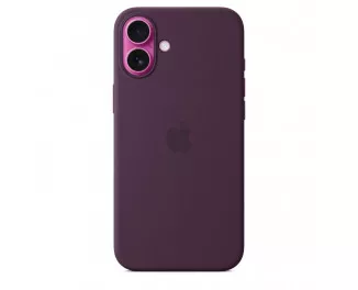 Чехол для Apple iPhone 16 Plus  Apple Silicone Case with MagSafe Plum (MYYD3)