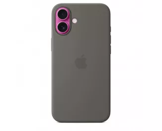 Чехол для Apple iPhone 16 Plus  Apple Silicone Case with MagSafe Stone Gray (MYYC3)