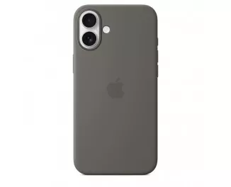 Чехол для Apple iPhone 16 Plus  Apple Silicone Case with MagSafe Stone Gray (MYYC3)