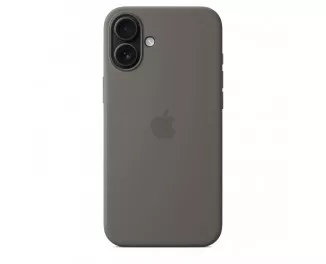 Чехол для Apple iPhone 16 Plus  Apple Silicone Case with MagSafe Stone Gray (MYYC3)