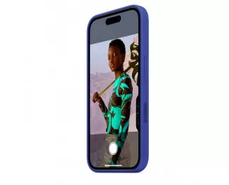 Чехол для Apple iPhone 16 Plus  Apple Silicone Case with MagSafe Ultramarine (MYYF3)