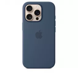 Чехол для Apple iPhone 16 Pro  Apple Silicone Case with MagSafe Denim (MYYK3)