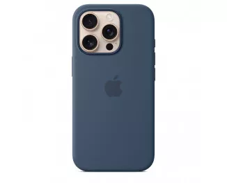 Чехол для Apple iPhone 16 Pro  Apple Silicone Case with MagSafe Denim (MYYK3)