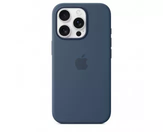 Чехол для Apple iPhone 16 Pro  Apple Silicone Case with MagSafe Denim (MYYK3)