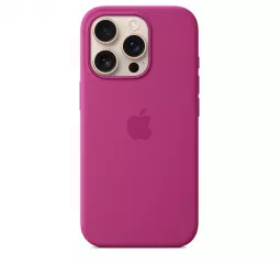 Чехол для Apple iPhone 16 Pro  Apple Silicone Case with MagSafe Fuchsia (MYYN3)