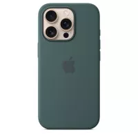 Чохол для Apple iPhone 16 Pro  Apple Silicone Case with MagSafe Lake Green (MYYR3)