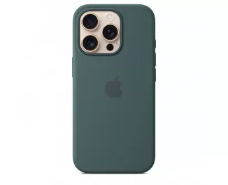 Чехол для Apple iPhone 16 Pro  Apple Silicone Case with MagSafe Lake Green (MYYR3)