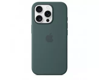 Чехол для Apple iPhone 16 Pro  Apple Silicone Case with MagSafe Lake Green (MYYR3)