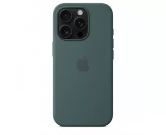 Чехол для Apple iPhone 16 Pro  Apple Silicone Case with MagSafe Lake Green (MYYR3)