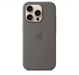 Чехол для Apple iPhone 16 Pro  Apple Silicone Case with MagSafe Stone Gray (MYYL3)