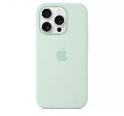 Чехол для Apple iPhone 16 Pro Max  Apple Silicone Case with MagSafe Aquamarine (MDGY4)